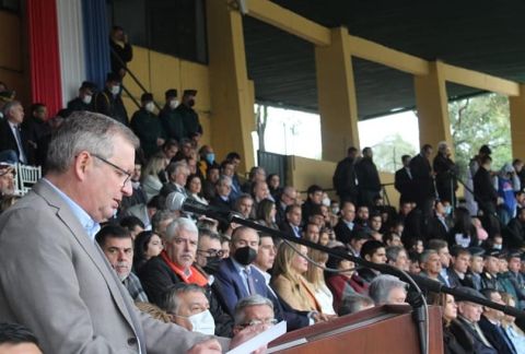 Acto de inauguración de la XXXIX edición de la Expo Feria Internacional de Mariano Roque Alonso