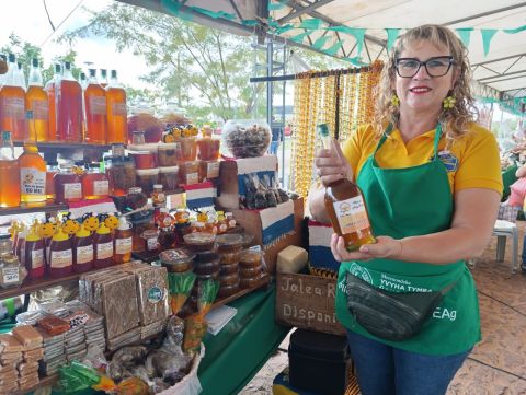 Las abejas fueron protagonistas en la Feria de Agricultura Familiar