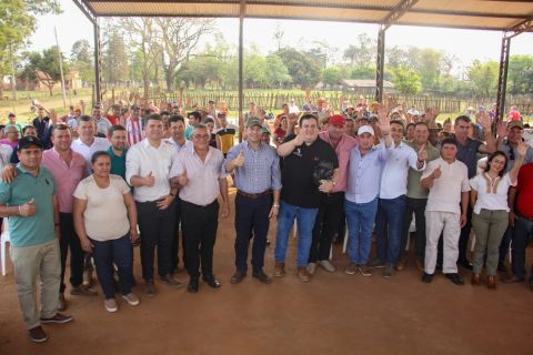 Inversión de 778.135.700 gs para fortalecer la producción agrícola del distrito de  Yobái