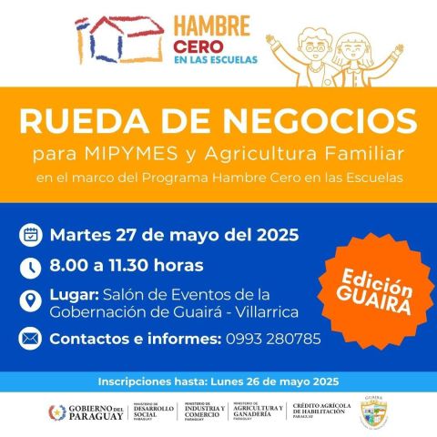 Se desarrolla rueda de negocios en Guaira