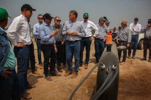 Día de campo en el departamento de Boquerón
