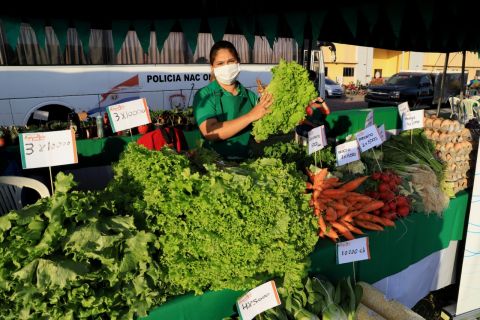 118.199.000 de guaraníes recaudaron los productores en la feria agropecuaria de la Agricultura Familiar realizada en la Costanera de Asunción