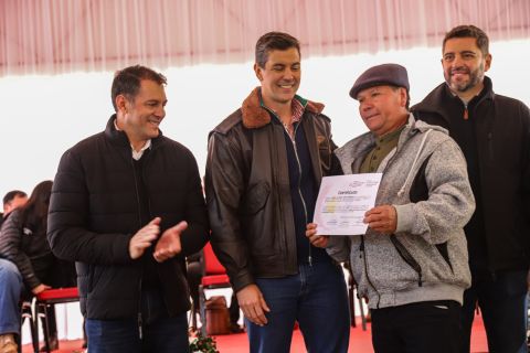 MAG entrega aportes por valor de gs 3.689.626.000 a productores de Caaguazú
