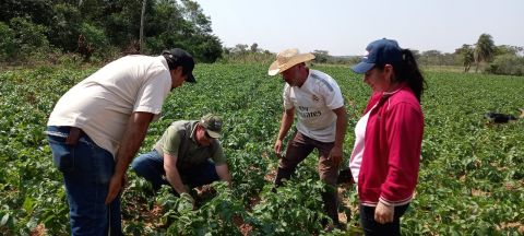 Extensionistas del MAG, firmes junto a los productores de todo el país