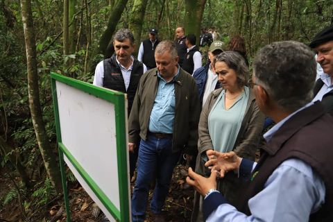 Jornada de trabajo del titular del MAG en el distrito de Naranjal, departamento de Alto Paraná