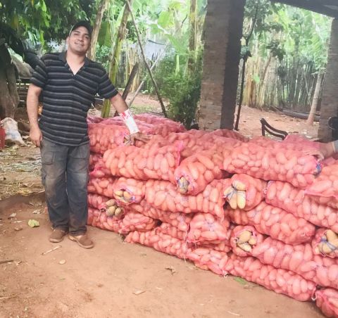 Productores logran excelentes resultados en sus fincas con el apoyo del MAG
