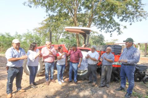 Productoras de Canindeyú reciben aportes del MAG