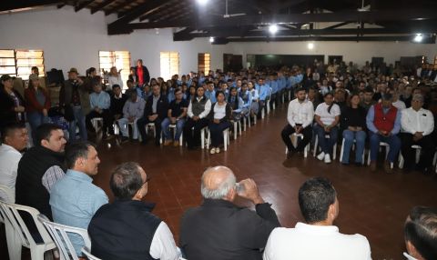 Escuela de Santa Rosa del Aguaray recibe importante inversión para fortalecer la agricultura