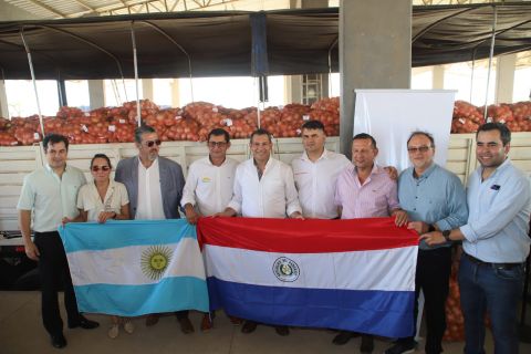 28.000 kilos de cebolla paraguaya ingresa al mercado Argentino