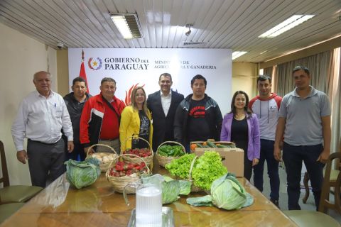 Producción frutihortícola del departamento de Caaguazú reciben apoyo del MAG